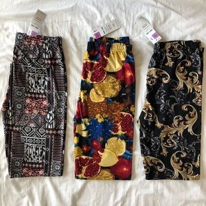 Fall favorites leggings bundle set of 3!